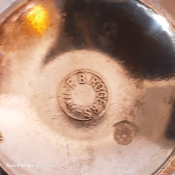 FB Rogers Italy Four Mini Goblets Silver Plated - Picture 5 of 5